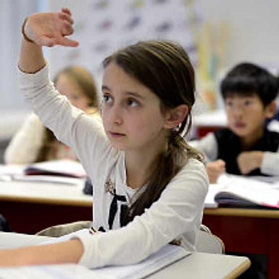Alunos do Élémentaire do LFIP